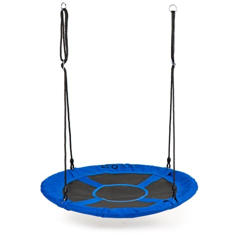 Huśtawka ogrodowa bocianie gniazdo 100cm ECOTOYS niebieska ECOTOYS Huśtawka ogrodowa bocianie gniazdo 100cm ECOTOYS niebieska ECOTOYS