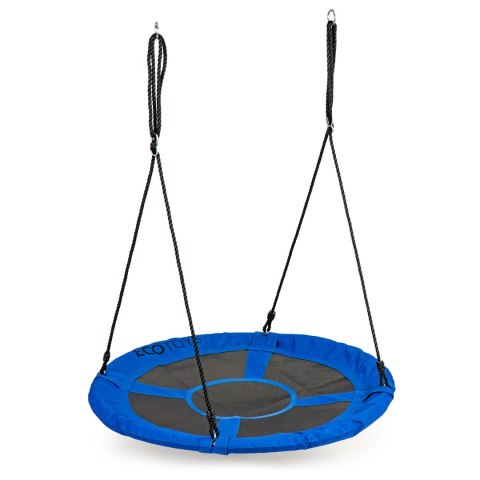 Huśtawka ogrodowa bocianie gniazdo 100cm ECOTOYS niebieska ECOTOYS Huśtawka ogrodowa bocianie gniazdo 100cm ECOTOYS niebieska ECOTOYS