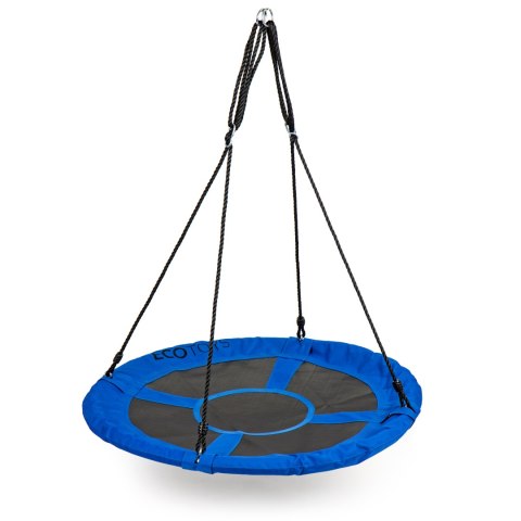 Huśtawka ogrodowa bocianie gniazdo 100cm ECOTOYS niebieska ECOTOYS Huśtawka ogrodowa bocianie gniazdo 100cm ECOTOYS niebieska ECOTOYS