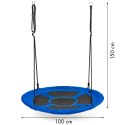 Huśtawka ogrodowa bocianie gniazdo 100cm ECOTOYS niebieska ECOTOYS