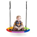 Huśtawka ogrodowa bocianie gniazdo 100cm ECOTOYS wielokolorowa ECOTOYS