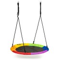 Huśtawka ogrodowa bocianie gniazdo 100cm ECOTOYS wielokolorowa ECOTOYS