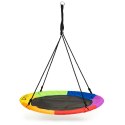 Huśtawka ogrodowa bocianie gniazdo 100cm ECOTOYS wielokolorowa ECOTOYS