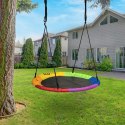 Huśtawka ogrodowa bocianie gniazdo 100cm ECOTOYS wielokolorowa ECOTOYS