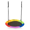 Huśtawka ogrodowa bocianie gniazdo 100cm ECOTOYS wielokolorowa ECOTOYS