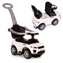 Jeździk chodzik pchacz 3w1 autko super car biały MULTISTORE