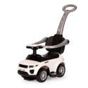 Jeździk chodzik pchacz 3w1 autko super car biały MULTISTORE