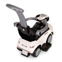 Jeździk chodzik pchacz 3w1 autko super car biały MULTISTORE