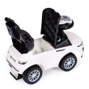 Jeździk chodzik pchacz 3w1 autko super car biały MULTISTORE