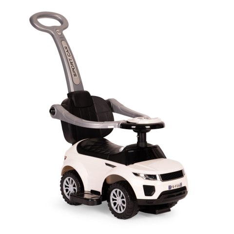 Jeździk chodzik pchacz 3w1 autko super car biały MULTISTORE Jeździk chodzik pchacz 3w1 autko super car biały MULTISTORE