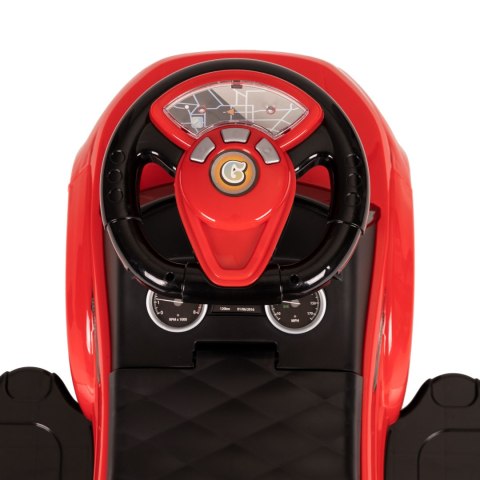 Jeździk chodzik pchacz 3w1 autko super car czerwony MULTISTORE Jeździk chodzik pchacz 3w1 autko super car czerwony MULTISTORE