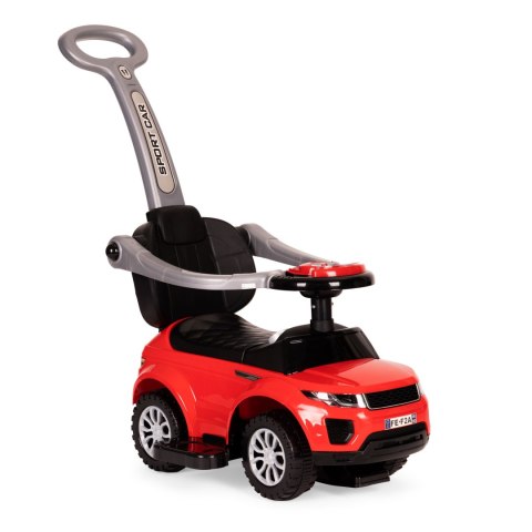 Jeździk chodzik pchacz 3w1 autko super car czerwony MULTISTORE Jeździk chodzik pchacz 3w1 autko super car czerwony MULTISTORE