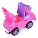 Jeździk chodzik pchacz 3w1 autko super car różowy MULTISTORE