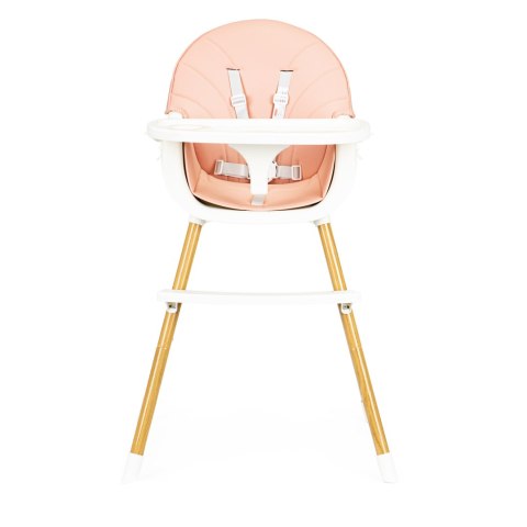Krzesełko fotelik do karmienia 2w1 różowe ECOTOYS ECOTOYS Krzesełko fotelik do karmienia 2w1 różowe ECOTOYS ECOTOYS