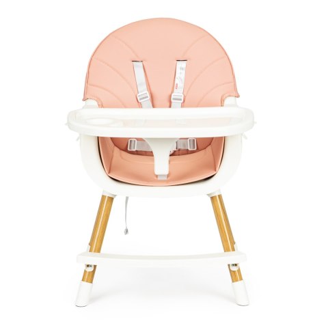 Krzesełko fotelik do karmienia 2w1 różowe ECOTOYS ECOTOYS Krzesełko fotelik do karmienia 2w1 różowe ECOTOYS ECOTOYS