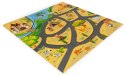 Mata piankowa dla dzieci puzzle safari 9el 93x93cm ECOTOYS ECOTOYS