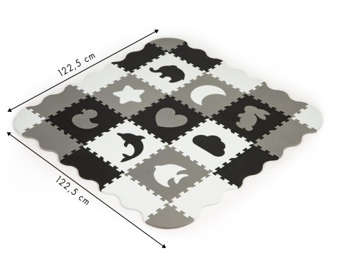 Mata piankowa z płotkiem puzzle suchy basen 25el ECOTOYS ECOTOYS Mata piankowa z płotkiem puzzle suchy basen 25el ECOTOYS ECOTOYS