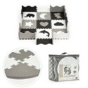 Mata piankowa z płotkiem puzzle suchy basen 25el ECOTOYS ECOTOYS