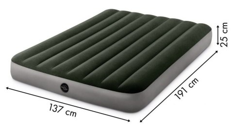 Materac dmuchany do spania łóżko dwuosobowy 191x137 cm Intex 64108 INTEX Materac dmuchany do spania łóżko dwuosobowy 191x137 cm Intex 64108 INTEX