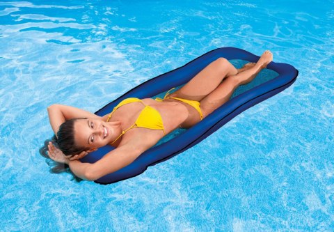 Materac plażowy z siateczką do pływania chłodzący niebieski INTEX 58836 BLUE INTEX Materac plażowy z siateczką do pływania chłodzący niebieski INTEX 58836 BLUE INTEX