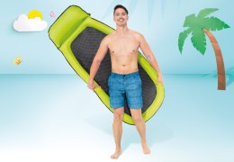 Materac plażowy z siateczką do pływania chłodzący zielony INTEX 58836 GREEN INTEX