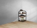 Regał stojak narożny szafka 3 półki LOFT drewniana narożnikowa ModernHome ModernHome