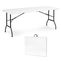 Stół cateringowy 180 cm składany w walizkę biały ModernHome ModernHome