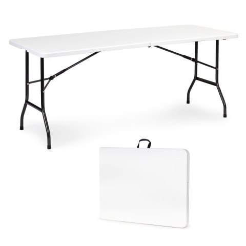 Stół cateringowy 180 cm składany w walizkę biały ModernHome ModernHome