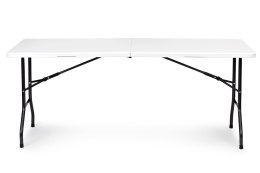 Stół cateringowy 180 cm składany w walizkę biały ModernHome ModernHome
