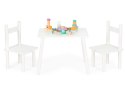 Stół stolik +2 krzesła meble dla dzieci komplet ECOTOYS ECOTOYS