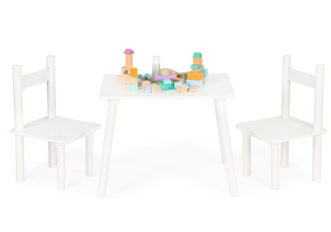 Stół stolik +2 krzesła meble dla dzieci komplet ECOTOYS ECOTOYS Stół stolik +2 krzesła meble dla dzieci komplet ECOTOYS ECOTOYS