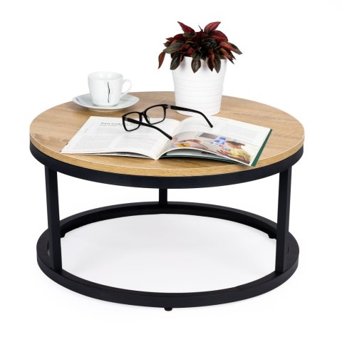 Stolik kawowy loft nowoczesny industrialny 60 cm ModernHome ModernHome Stolik kawowy loft nowoczesny industrialny 60 cm ModernHome ModernHome