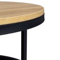 Stolik kawowy loft nowoczesny industrialny 60 cm ModernHome ModernHome