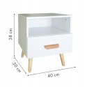 Szafka nocna szuflada stolik nocny ModernHome ModernHome