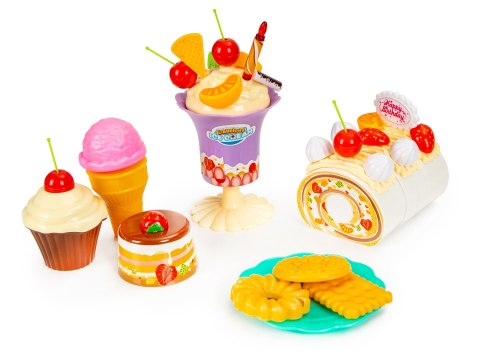 Tort do krojenia zestaw urodzinowy przyjęcie 76 elementów MULTISTORE Tort do krojenia zestaw urodzinowy przyjęcie 76 elementów MULTISTORE