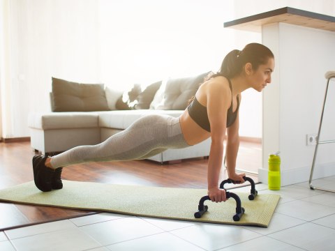 Uchwyty do pompek podpórki push up bars 2 szt ModernHome Uchwyty do pompek podpórki push up bars 2 szt ModernHome