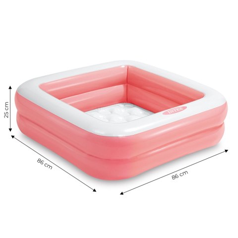 Basen brodzik dla dzieci pompowany jasny róż INTEX 57100 INTEX Basen brodzik dla dzieci pompowany jasny róż INTEX 57100 INTEX