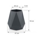 Designerska donica MONUMO FLAVI Antracyt MONUMO
