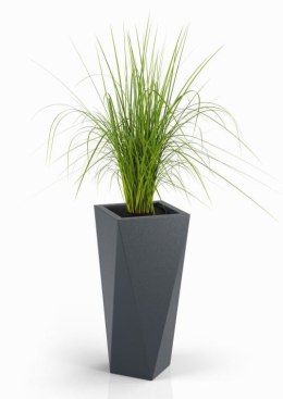 Designerska donica MONUMO VASO Antracyt MONUMO