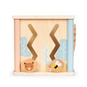 Drewniana kostka edukacyjna sorter klocki ECOTOYS ECOTOYS