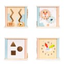 Drewniana kostka edukacyjna sorter klocki ECOTOYS ECOTOYS