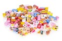 Drewniane klocki edukacyjne zestaw - Cukierkowe miasto 116 el. ECOTOYS ECOTOYS