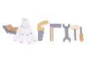 Drewniany warsztat dla dzieci narzędzia stolik ECOTOYS ECOTOYS