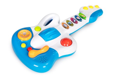 Gitara elektryczna dla dzieci zabawka muzyczna dźwięki HUANGER Gitara elektryczna dla dzieci zabawka muzyczna dźwięki HUANGER