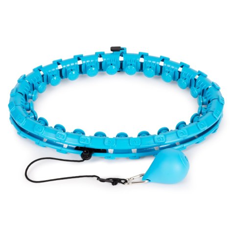 Hula hop z masażerem i dodatkowym ciężarkiem do ćwiczeń fitness ModernHome Hula hop z masażerem i dodatkowym ciężarkiem do ćwiczeń fitness ModernHome