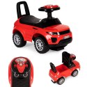 Jeździk dla dzieci autko odpychacz auto dźwięki czerwony MULTISTORE