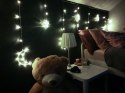 Lampki księżyce gwiazdki świąteczne światełka kurtyna 96LED MULTISTORE