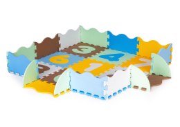 Mata piankowa edukacyjna kojec puzzle podkład dla dzieci IPLAY