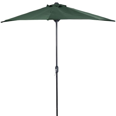 Parasol ogrodowy pół-parasol ścienny na taras 2,7 m zielony MultiGarden MultiGarden Parasol ogrodowy pół-parasol ścienny na taras 2,7 m zielony MultiGarden MultiGarden