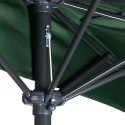 Parasol ogrodowy pół-parasol ścienny na taras 2,7 m zielony MultiGarden MultiGarden